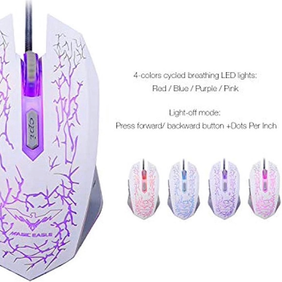 Magic Eagle HAVIT HV-KB558CM RGB Backlit Wired Gaming Mouse - Picture 5 of 5